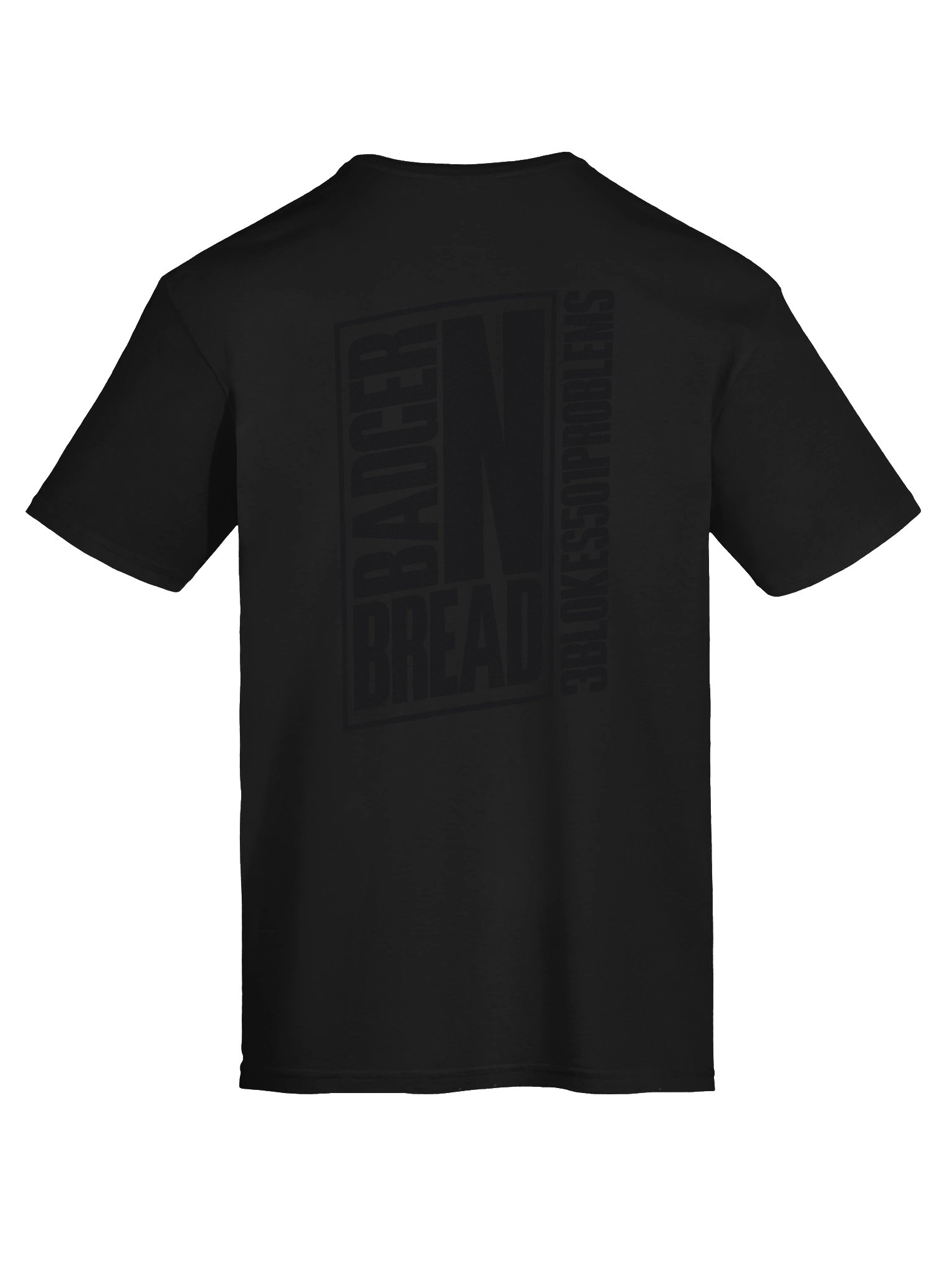 Classic Badger Tee Black on Black product image (3)