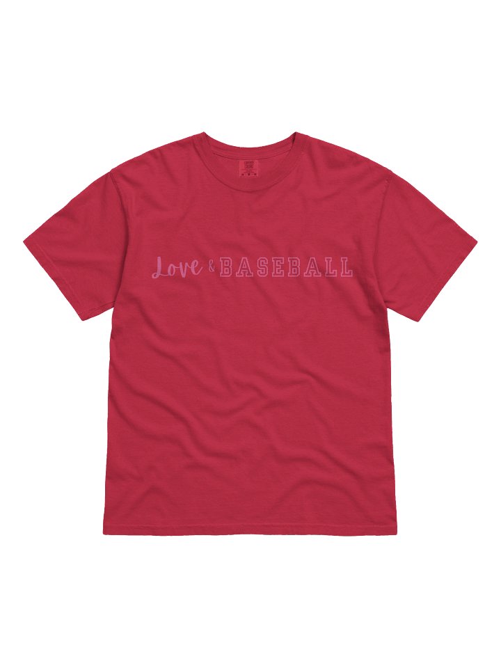 Love & Baseball - Tshirt with Back Design product image (4)