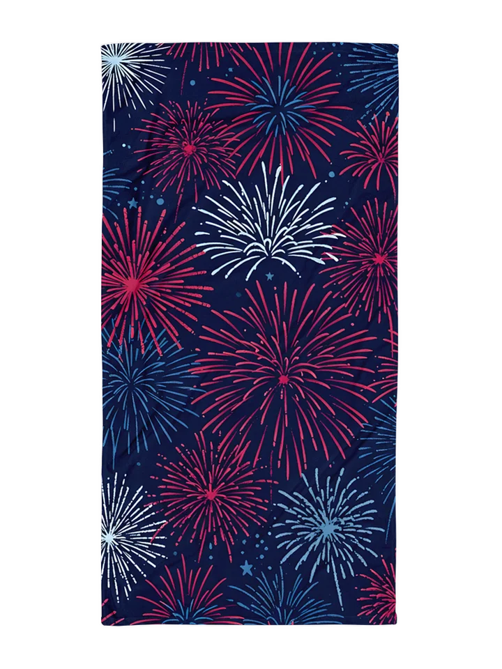 Fourth of July Fireworks Beach Towel product image (1)