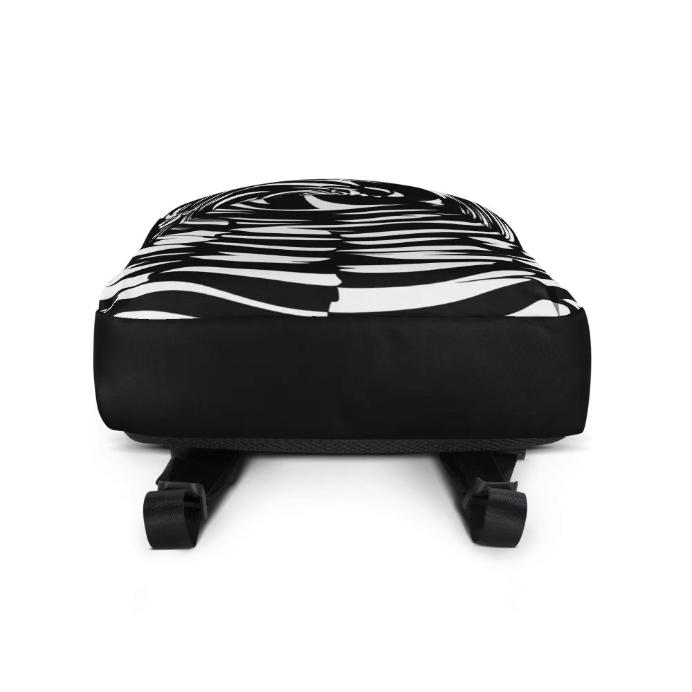 Swirl Motion All-Over Print Backpack product image (2)