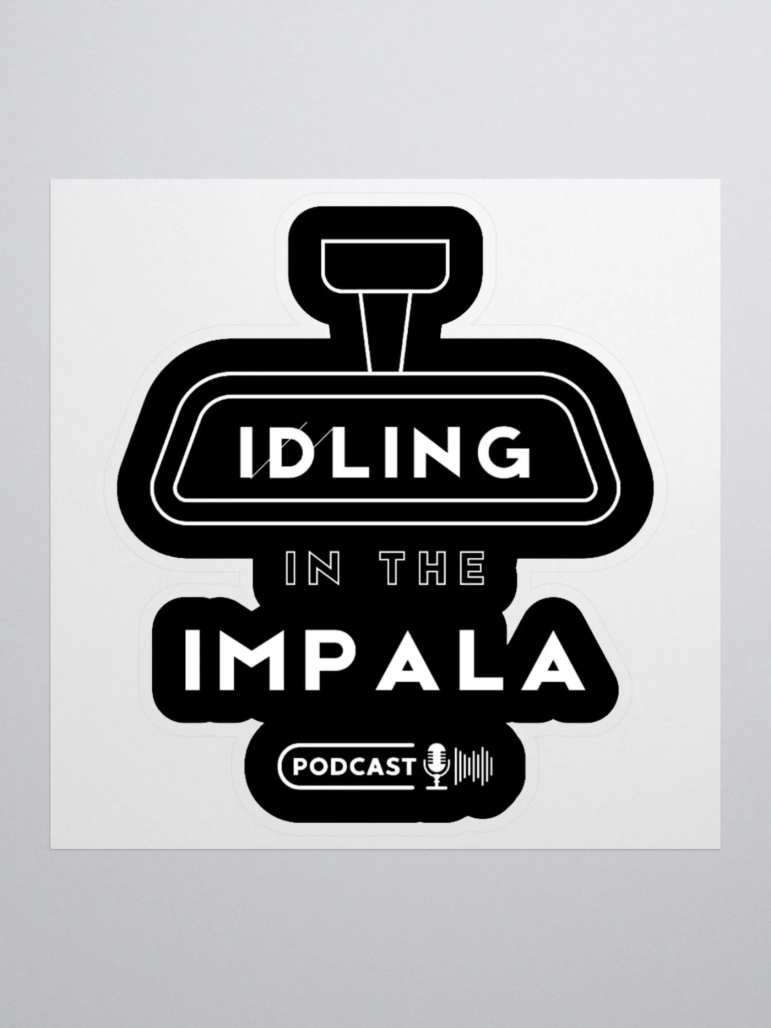 Idling In The Impala Sticker product image (1)