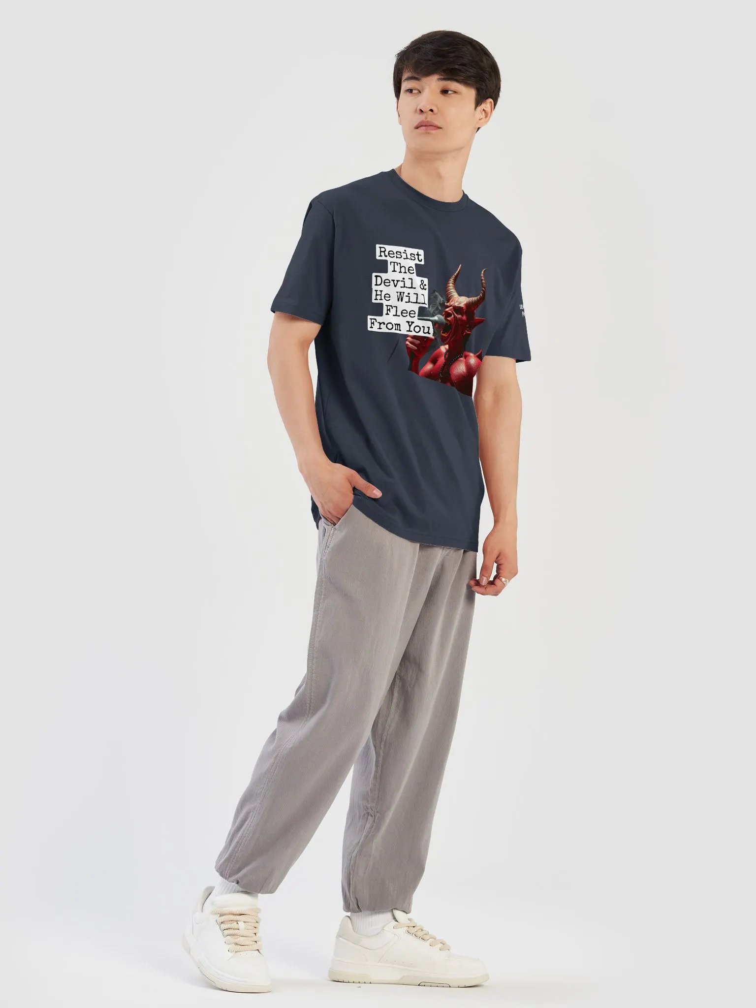 Resist The Devil Supersoft T-Shirt product image (7)