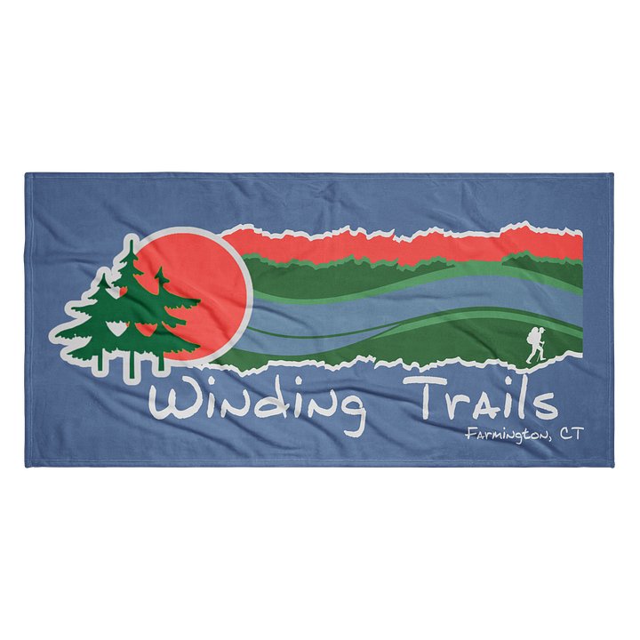 Winding Trails Adventure Beach Towel product image (2)