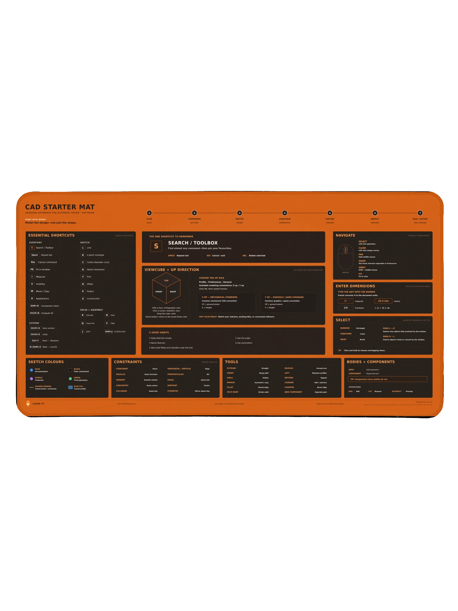 CAD Starter Mat - Creative Mode product image (1)