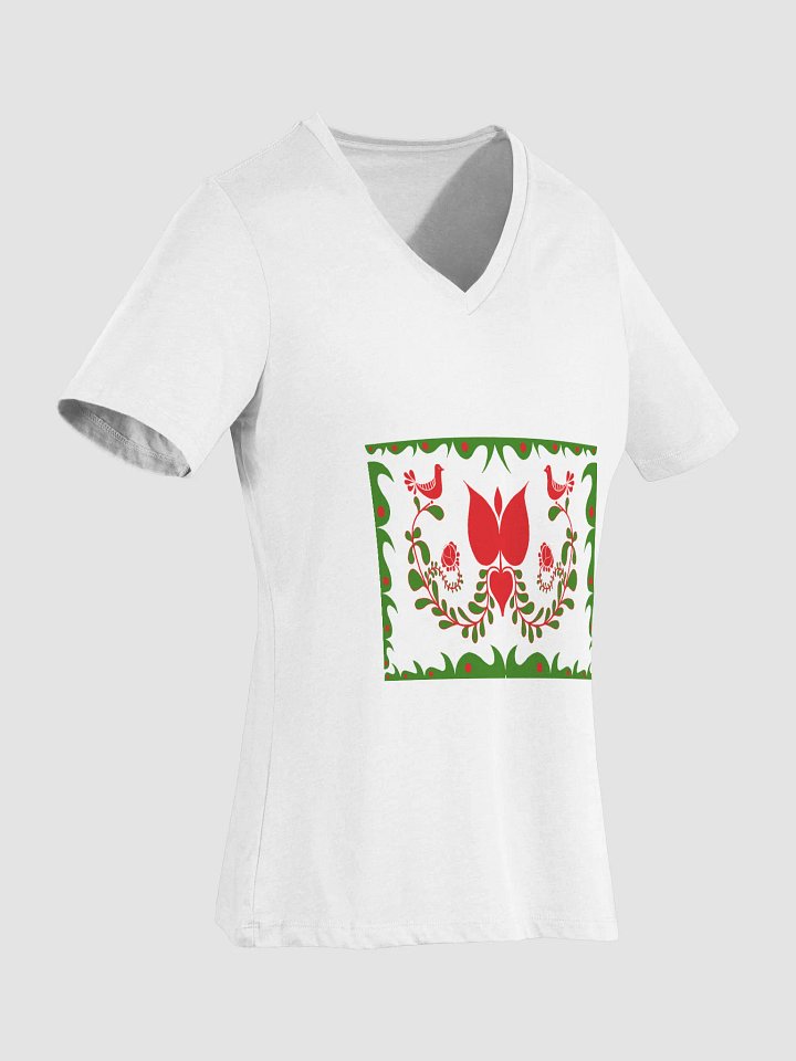 Pure Hungarian Flora Women's V-Neck Tee product image (2)