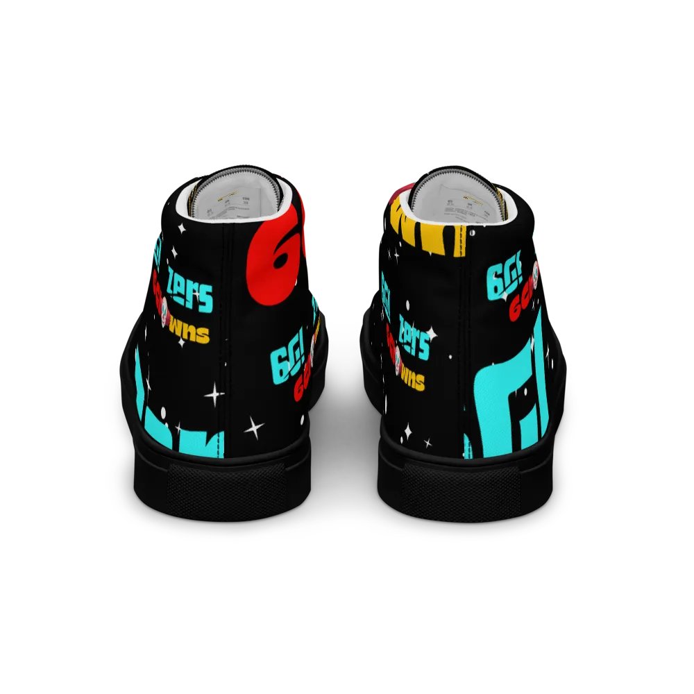 DA6iXXWRLD X 6IXX 1'S DARK SIDERS HIGH TOPS 6GLAZERS & 6CLOWNS product image (5)