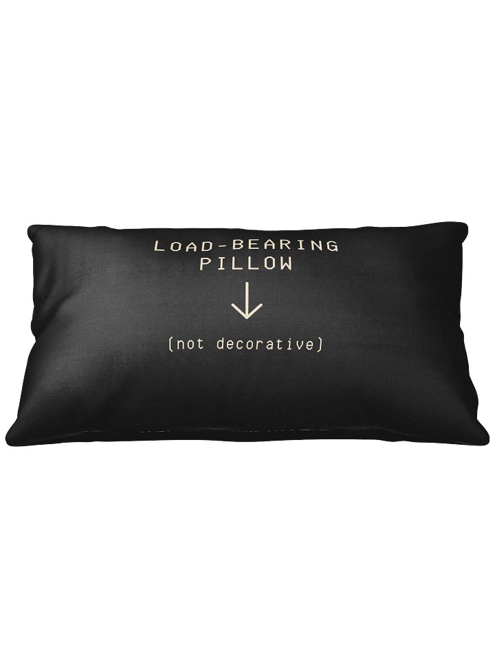 Load Bearing Pillow | Chronic Pain & Support Humor Pillow product image (2)