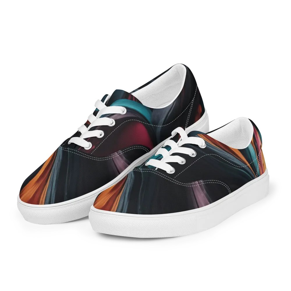 Fluid Motion Lace-Up Canvas Shoes product image (9)