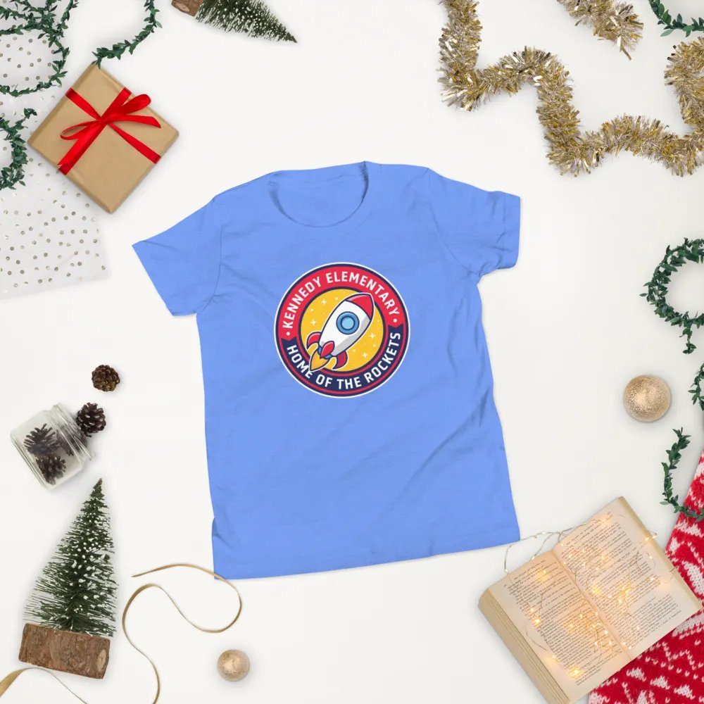 Kennedy Elementary Rocket Emblem Youth T-Shirt product image (7)