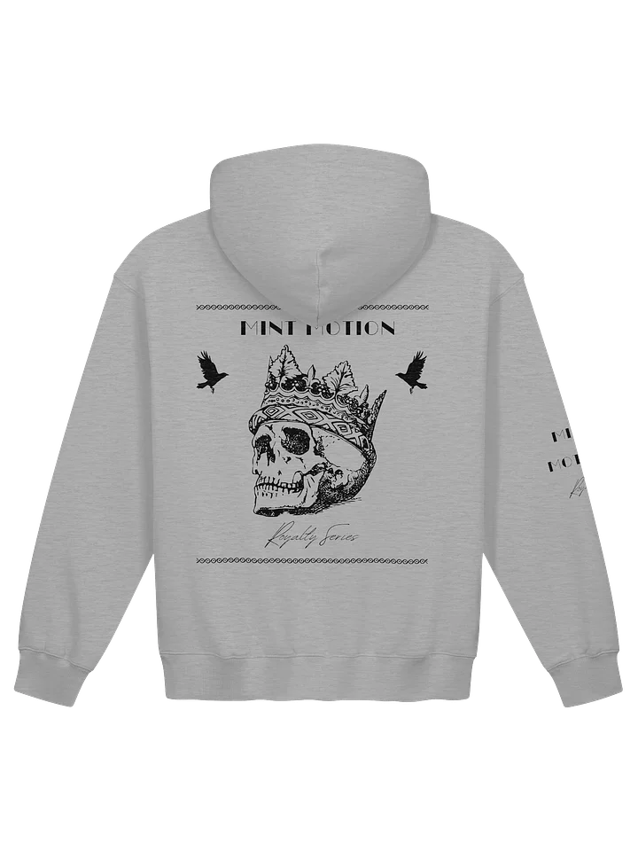 Royalty Series Black Print Premium Hoodie product image (3)