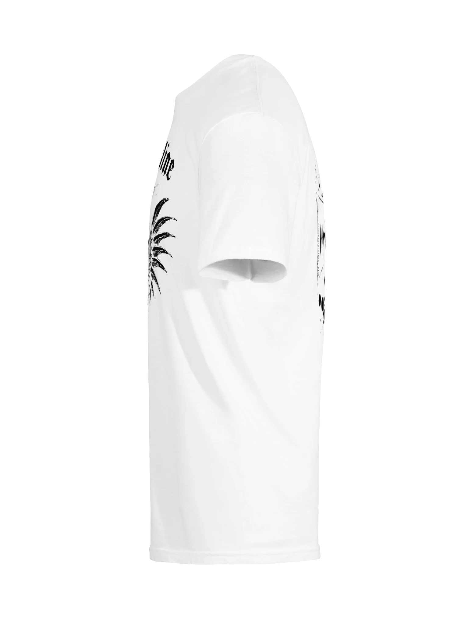 Adrenaline Crew Classic Skull T-Shirt – White product image (9)
