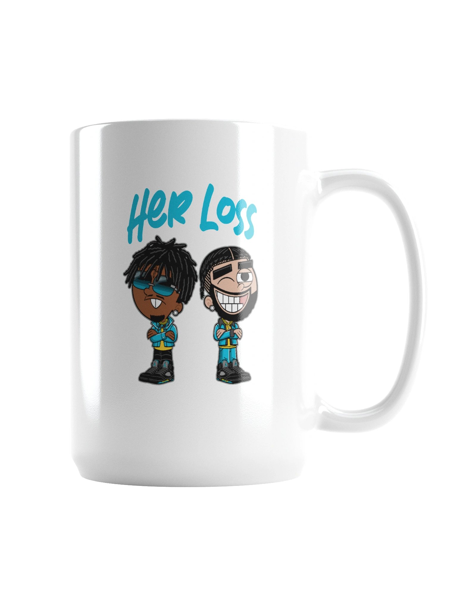 Ceramic Mug – Trendy Cartoon Character Modern Graphic Coffee Mug for Daily Use product image (2)