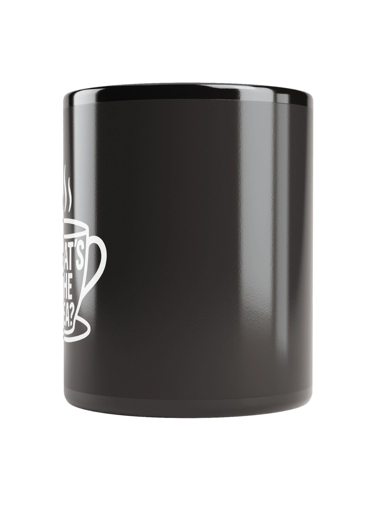 What's The Tea? Mug - Black product image (3)