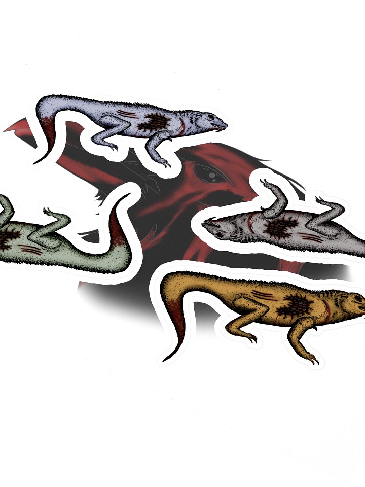 The Rotting Reptile Stickers product image (2)