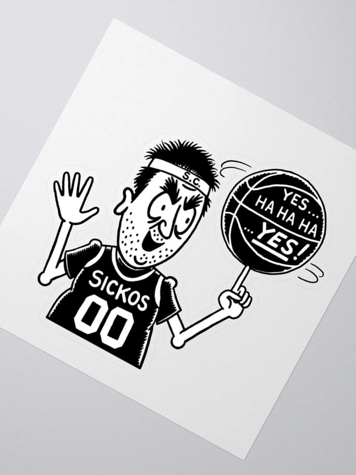 Sickos Committee #1 Basketball Fan Sticker product image (5)