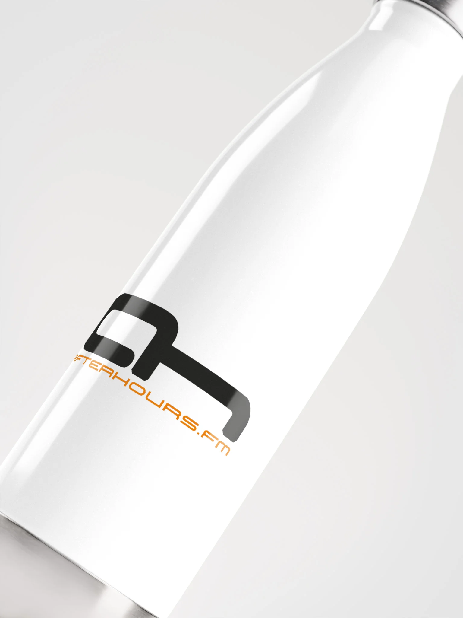 White Stainless Steel Water Bottle product image (5)