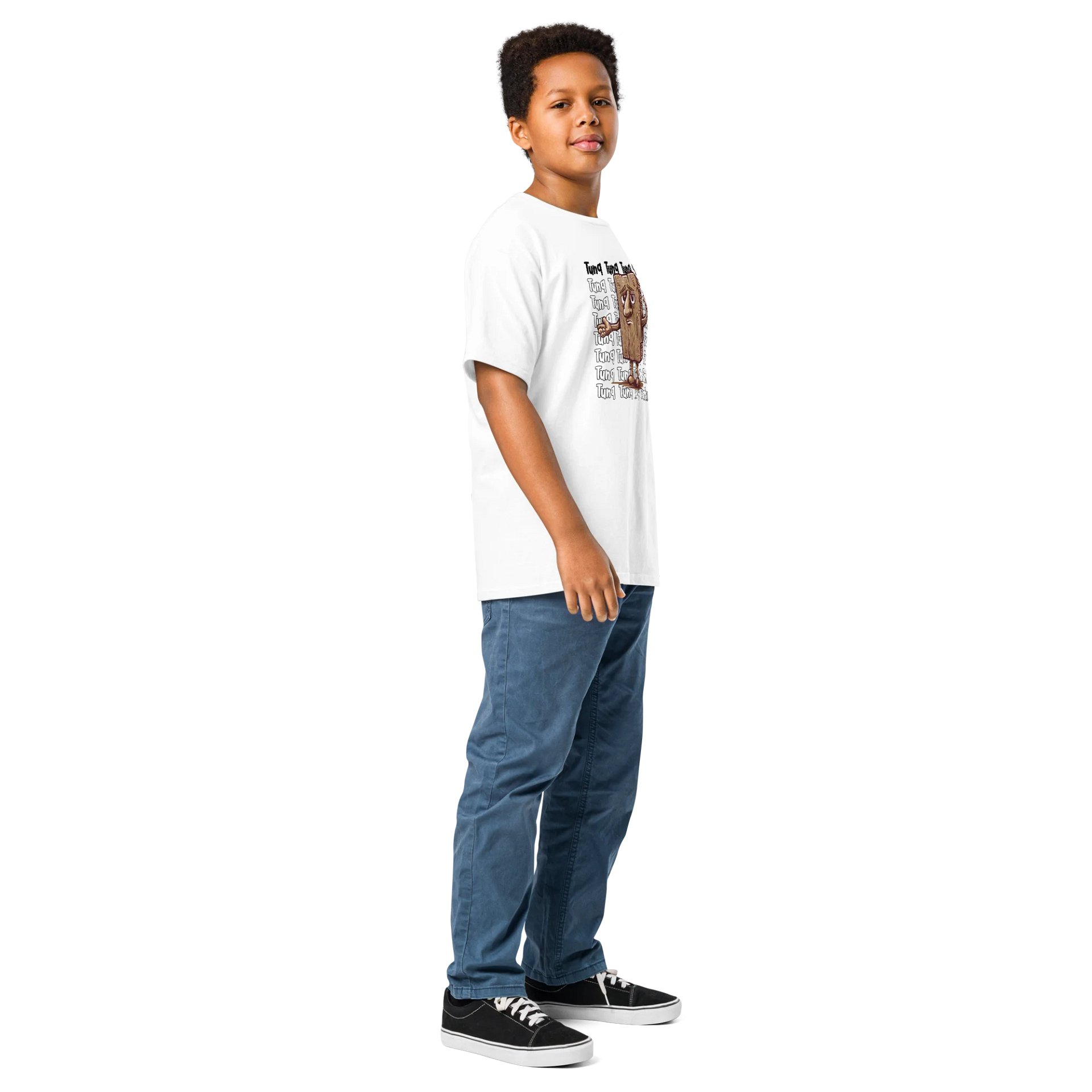 Tung Tung Tung Sahur – Cartoon Youth Tee product image (30)