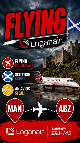 Loganair might be the UK’s largest regional airline, but it operates some seriously tiny planes! Today, I’m flying from Manch...