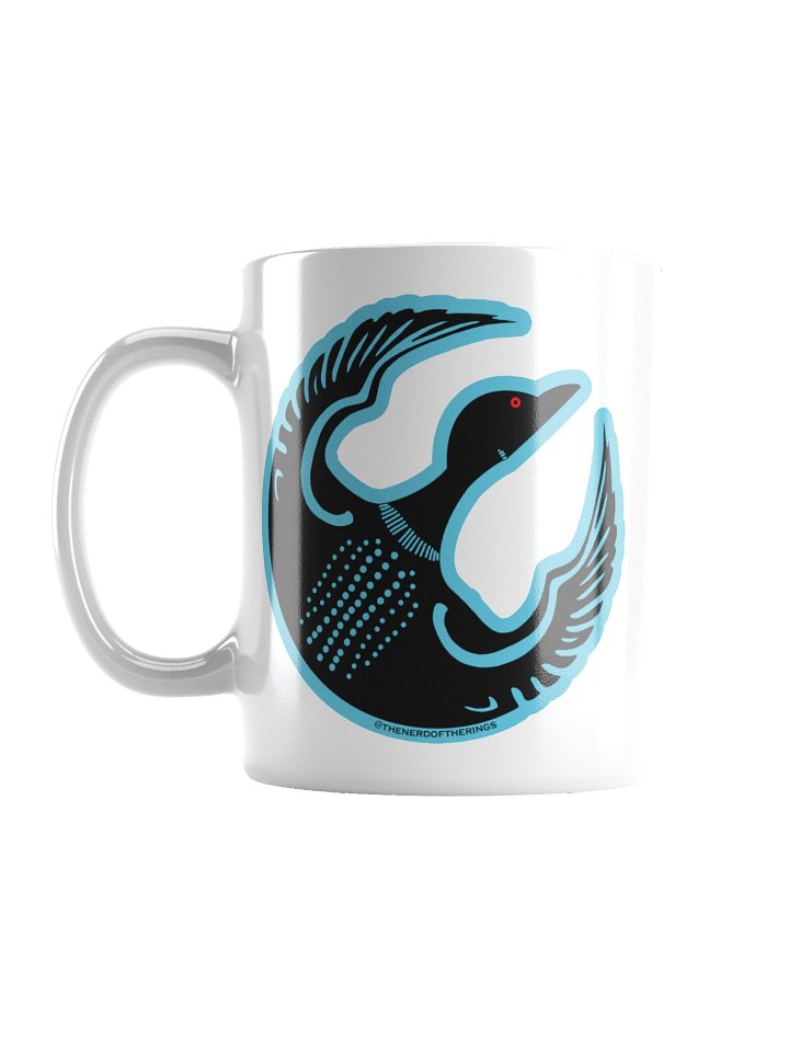 Rebel Loon Mug - Black & Light Blue product image (3)