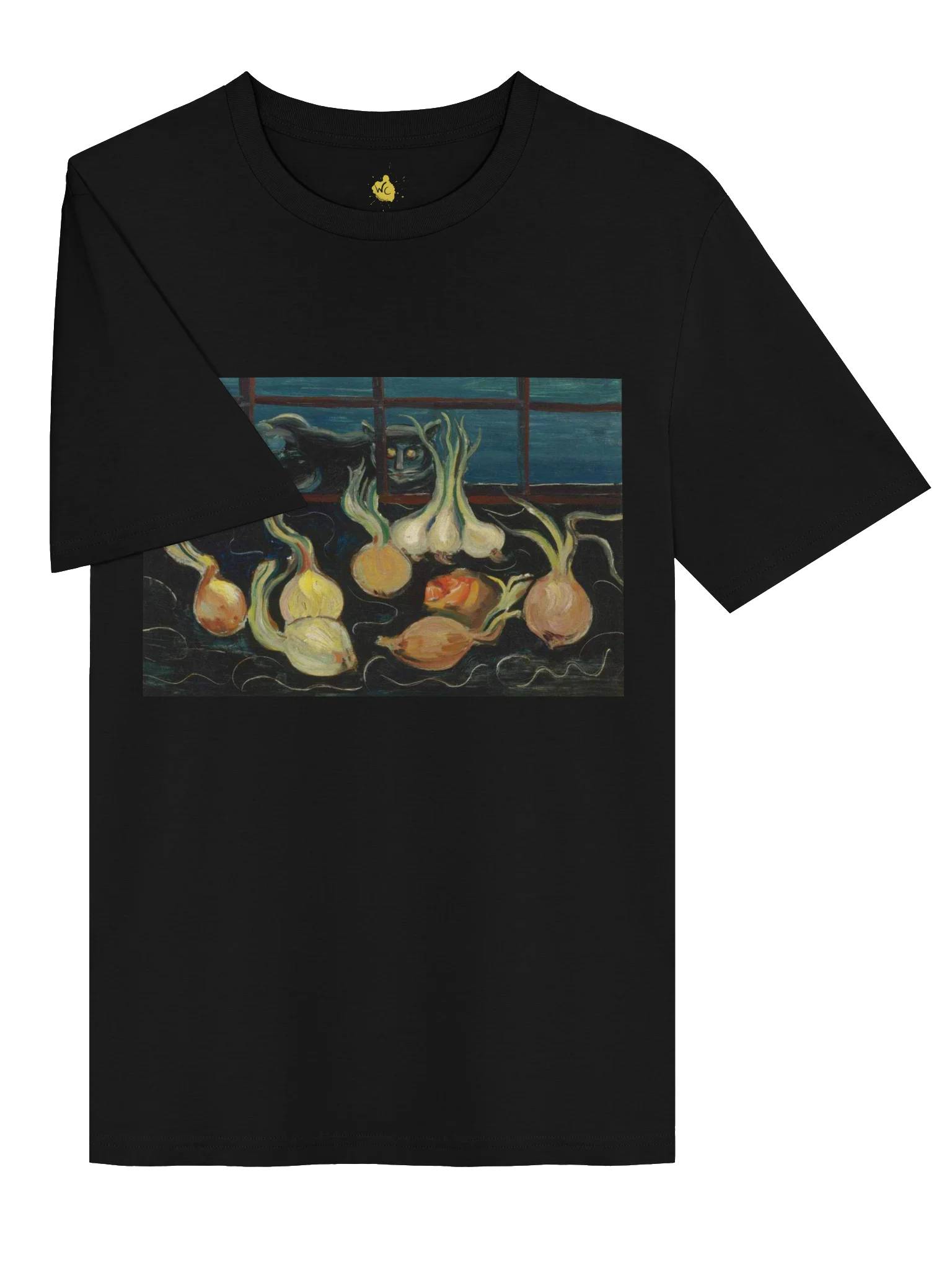 Cat and Onions - Organic Tshirt product image (3)