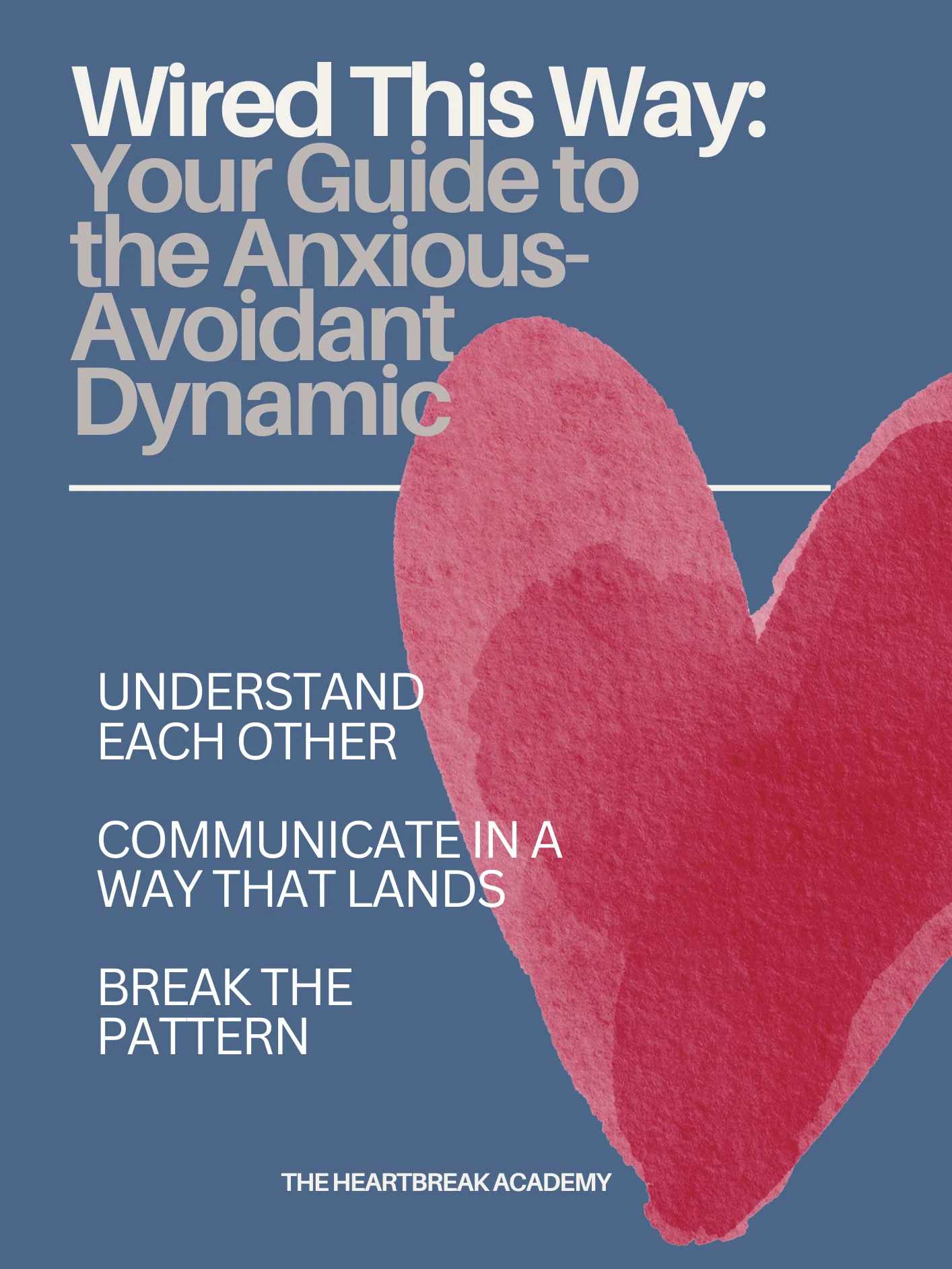 Wired This Way: Your Guide to the Anxious-Avoidant Dynamic. Understand the cycle · Communicate in a way that lands · Break the pattern product image (1)