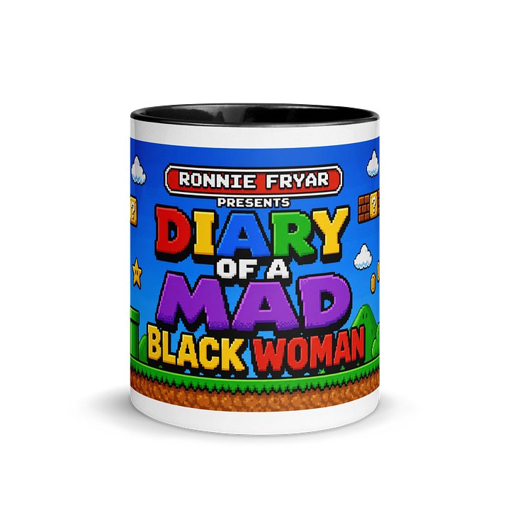 Diary of a Mad Black Woman Retro Gaming Coffee Mug | Ronnie Fryar Comedy product image (3)