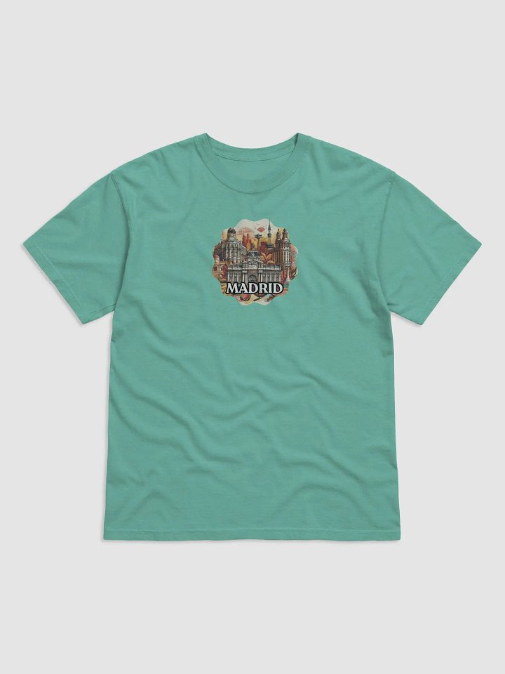 Comfort Colors Garment-Dyed Heavyweight T-Shirt | AI Design madrid city product image (1)