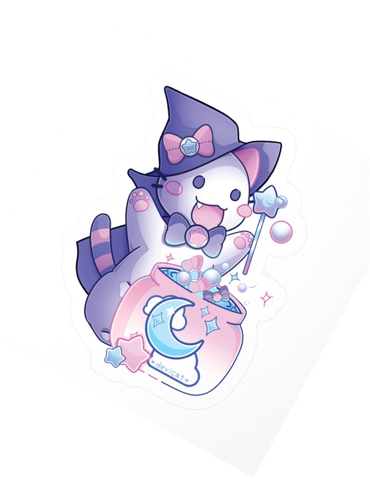 CandiCat Witch 2025 Sticker product image (2)