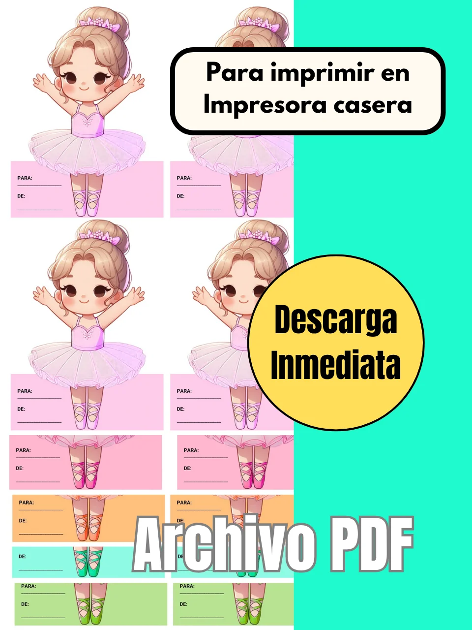 Pack Ballerinas Porta Scrunchies + Patrón de Costura Talla S (Imprimible PDF) product image (2)