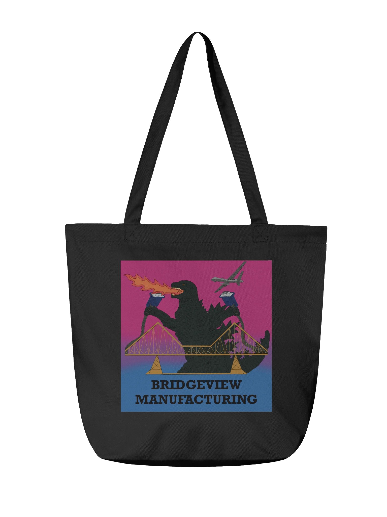 Bridgezilla tote bag product image (2)