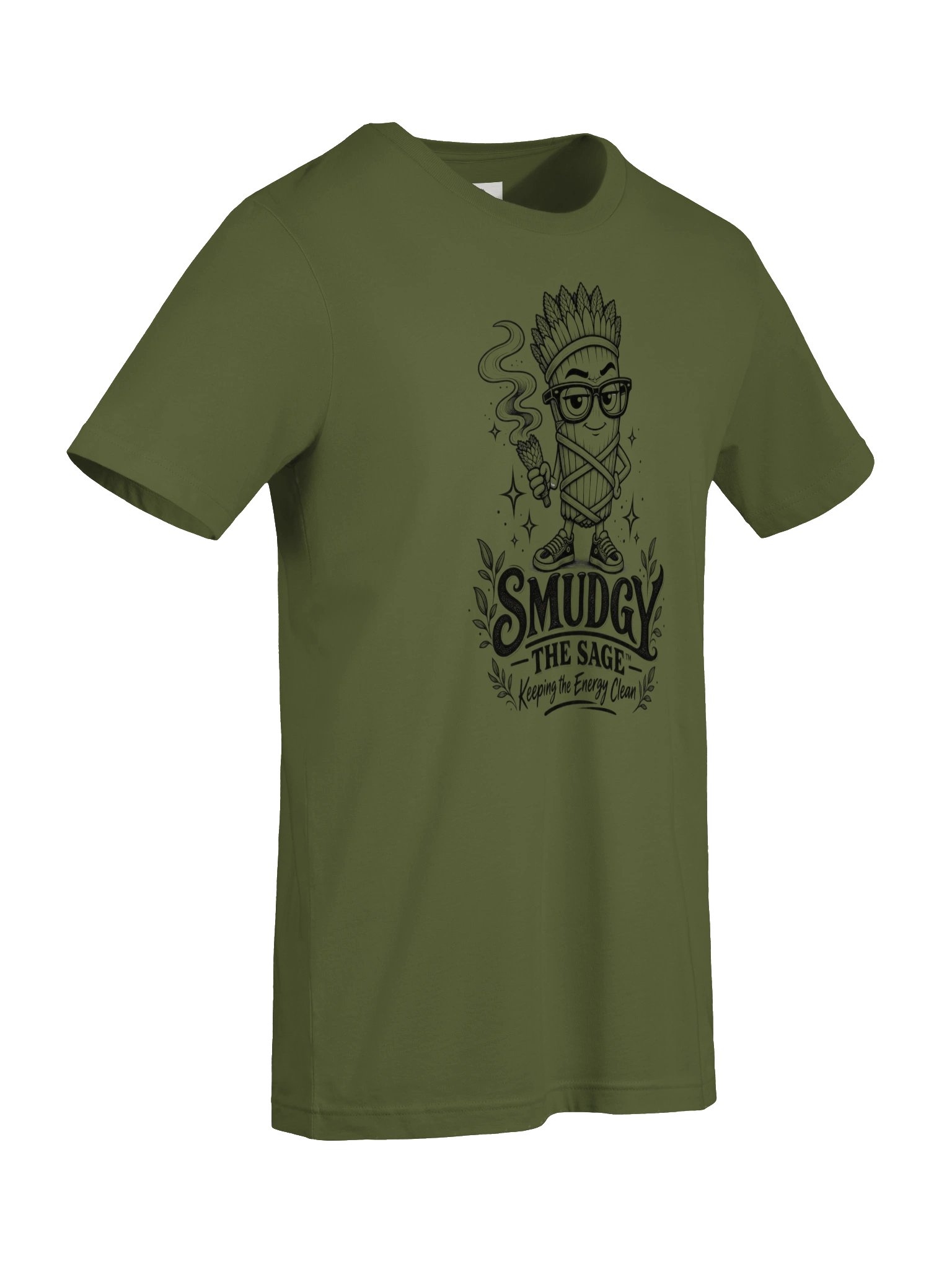 Smudgy the Sage™ – Keeping the Energy Clean T-Shirt product image (5)