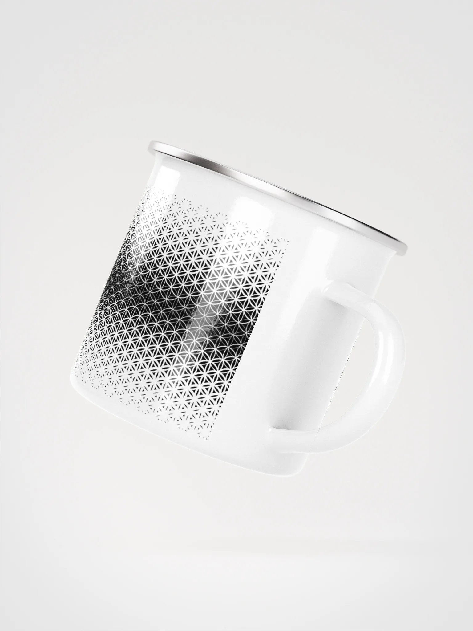 the 'abundance brew' enamel mug product image (4)
