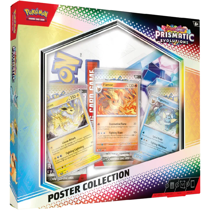 Pokémon TCG: Scarlet & Violet—Prismatic Evolutions Poster Collection product image (1)