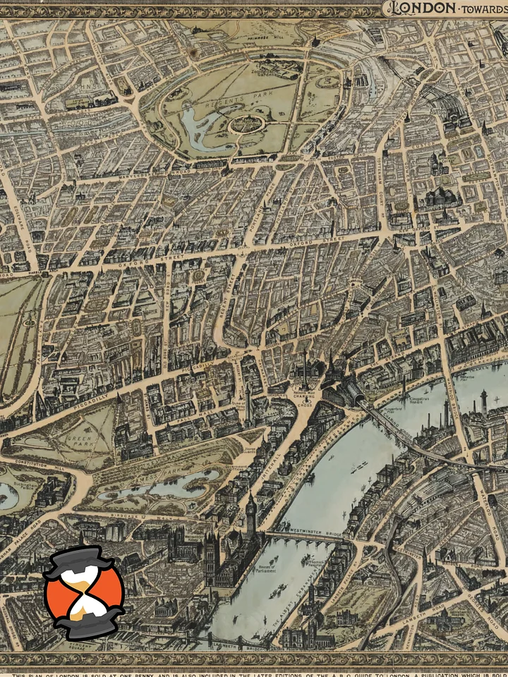 London 1877 (Unframed Poster Print) product image (2)