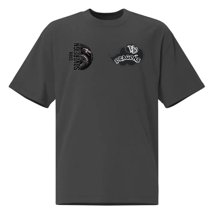 THE BLACK SHADOW RAIN CLOUD OVERSIZED TEE product image (1)