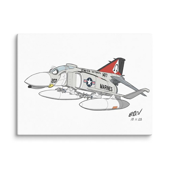F-4 Phantom Canvas (Charity Sale) product image (1)
