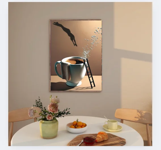 Coffee Diver Poster Wall Art product image (3)