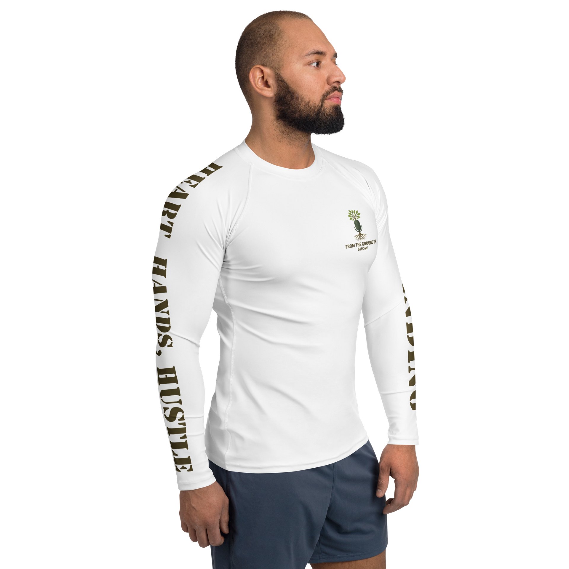 Keep Grinding Men's long-sleeve Rash Guard product image (3)
