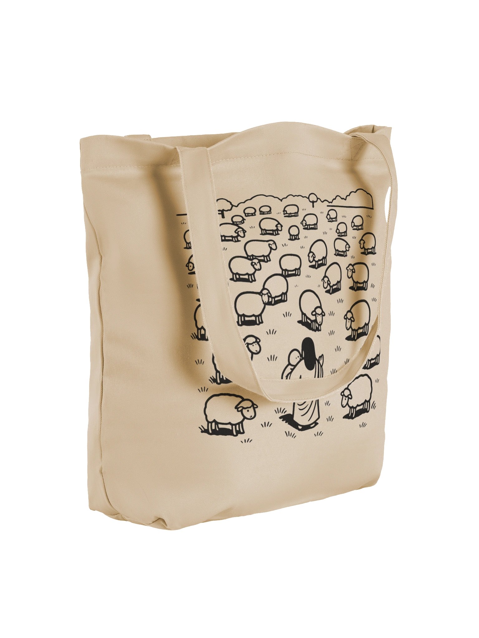 The Good Shepherd Doodle Eco Tote product image (4)