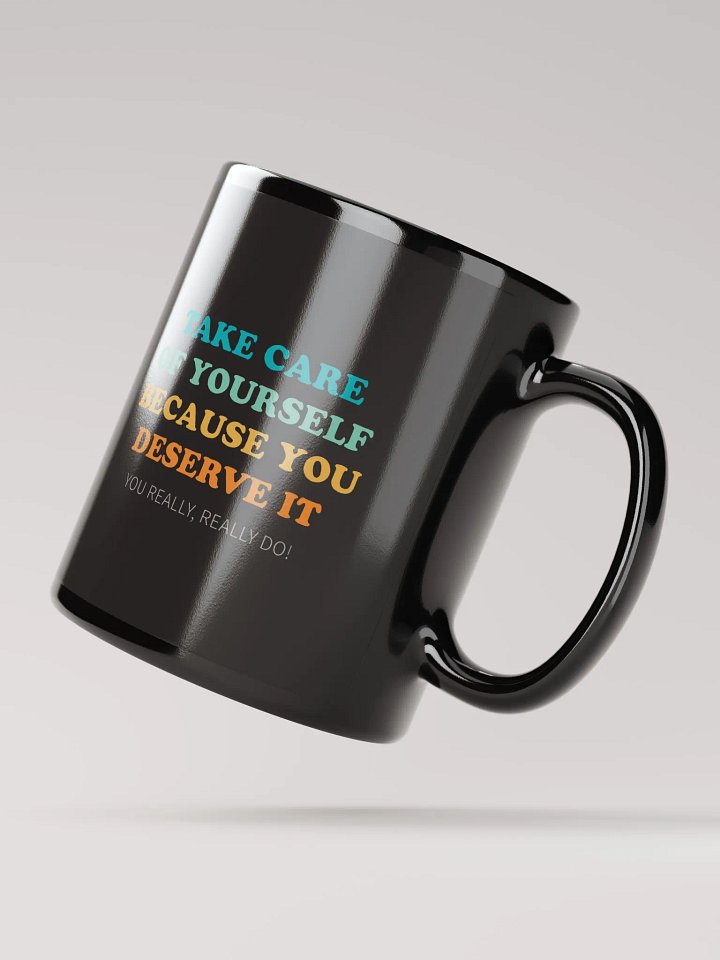Take Care - Black Mug product image (4)