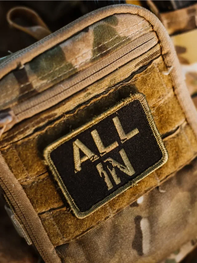 ALL IN Tactical Velcro Patch product image (1)