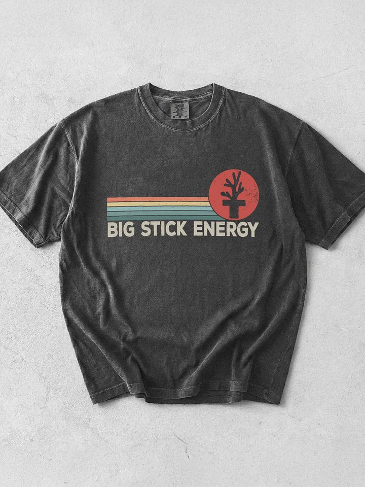 Big Stick Energy Coral Shirt – Funny Reef Tank & Saltwater Aquarium Graphic Tee product image (1)