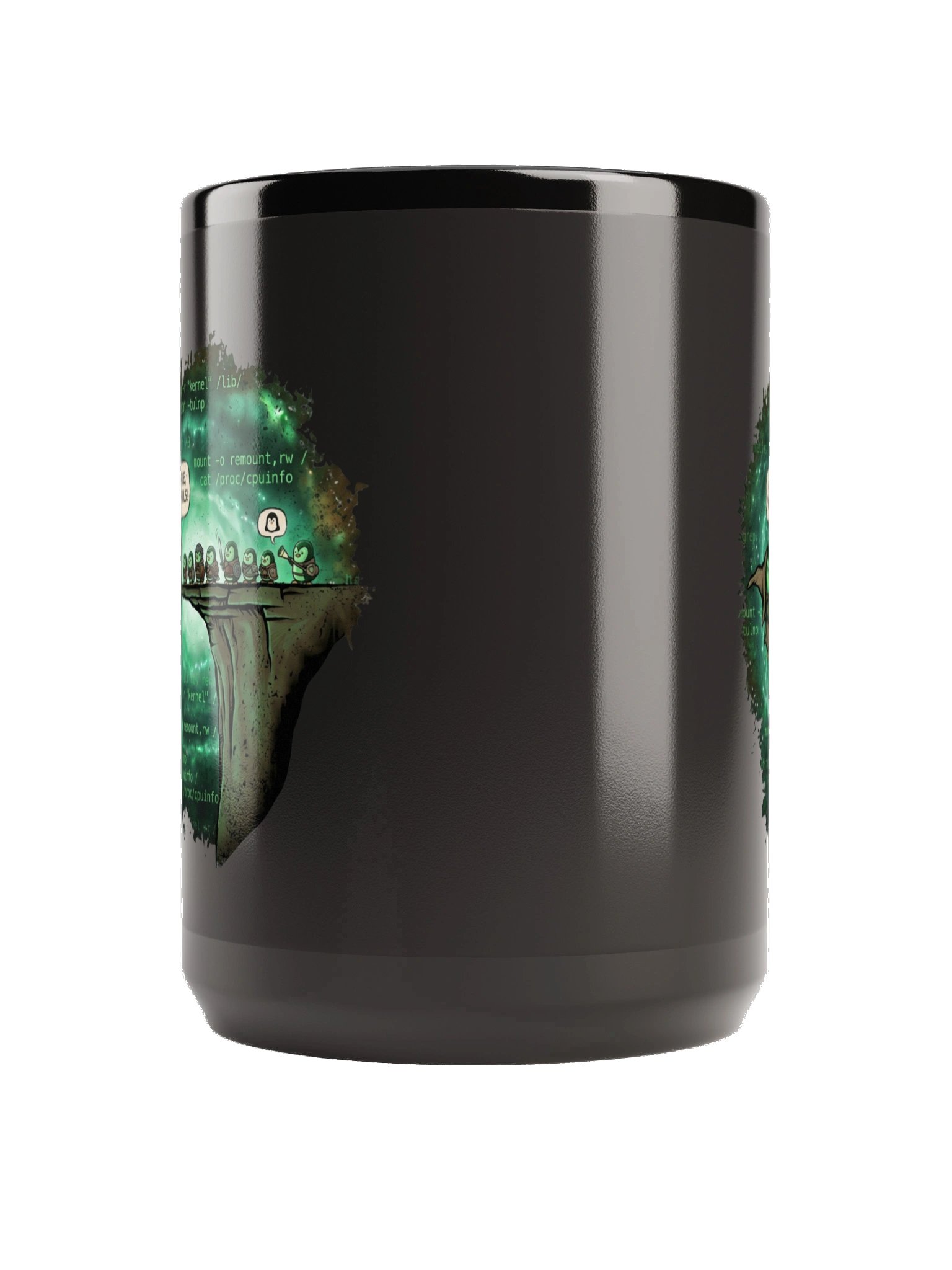 Compile, You Fools! Linux Cartoon Mug product image (2)