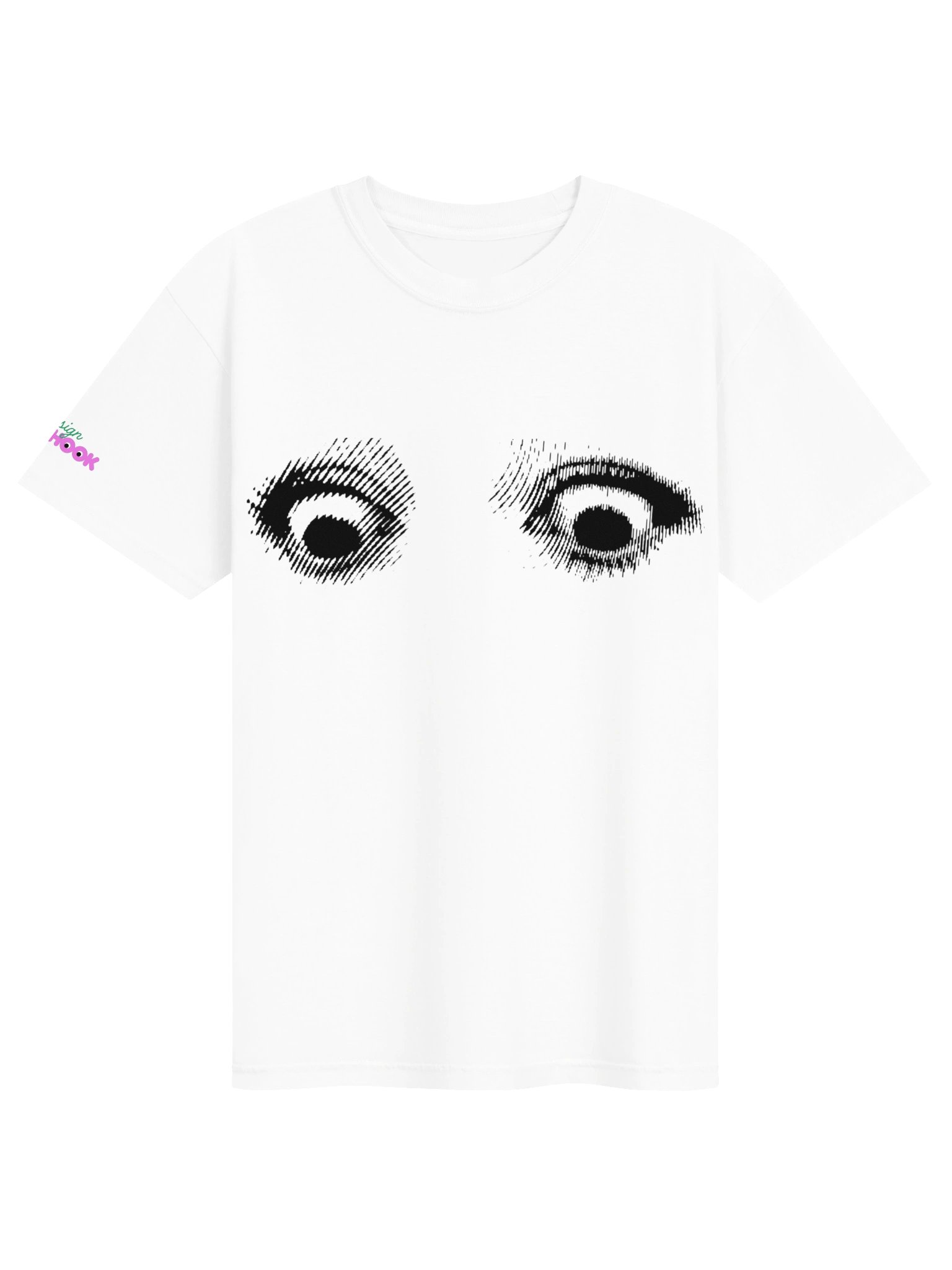 Obushook T — Staring Eyes Graphic Tee product image (2)