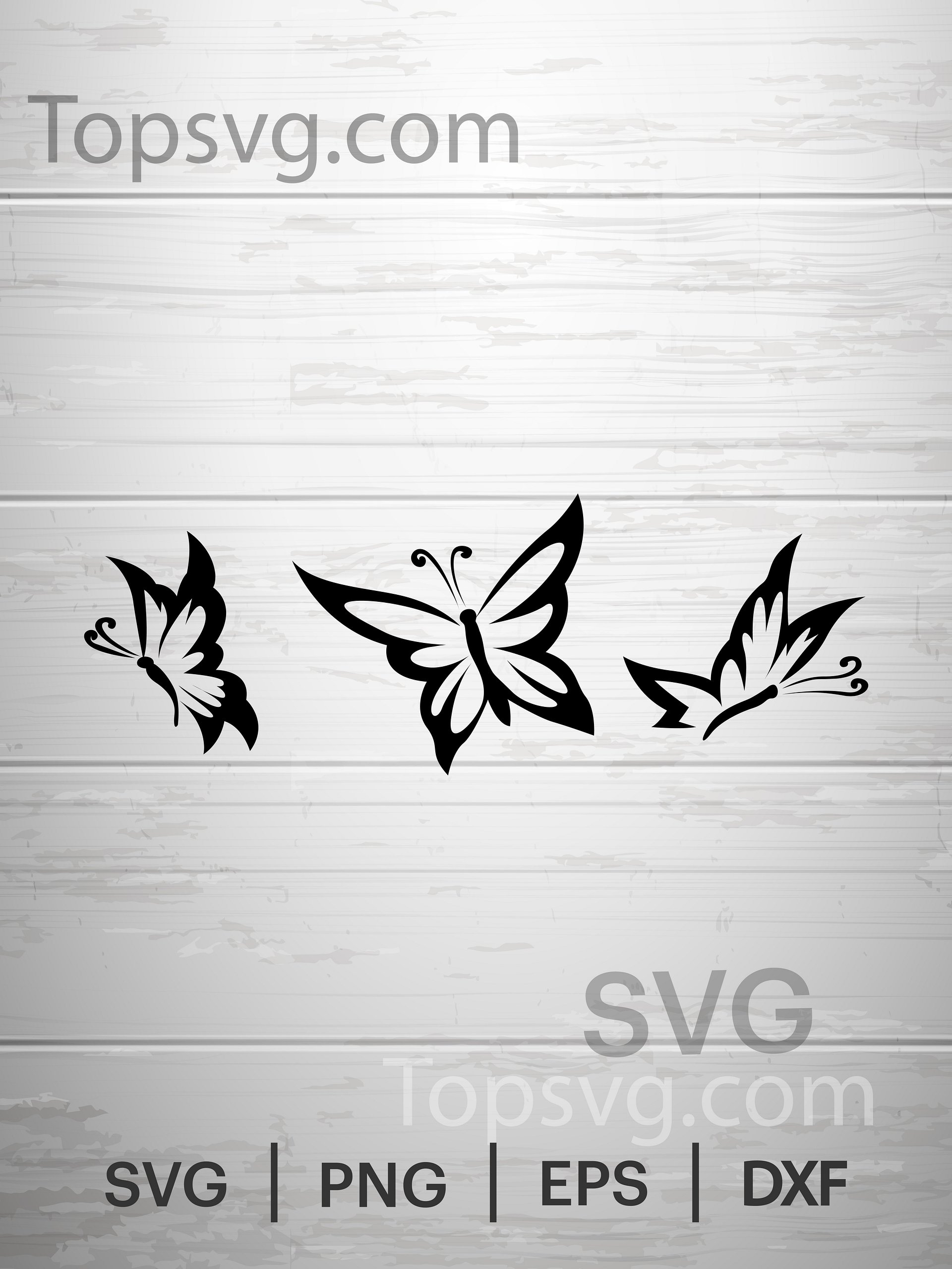 Butterfly Svg, Butterfly svg file, Vector, Butterfly silhouette svg, Butterfly wings, Cricut Cutting File. product image (1)