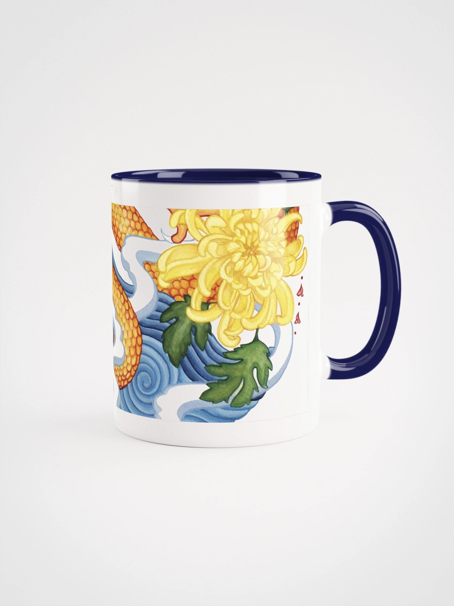 "Dragon & Chrysanthemums" - Ceramic Mug product image (11)