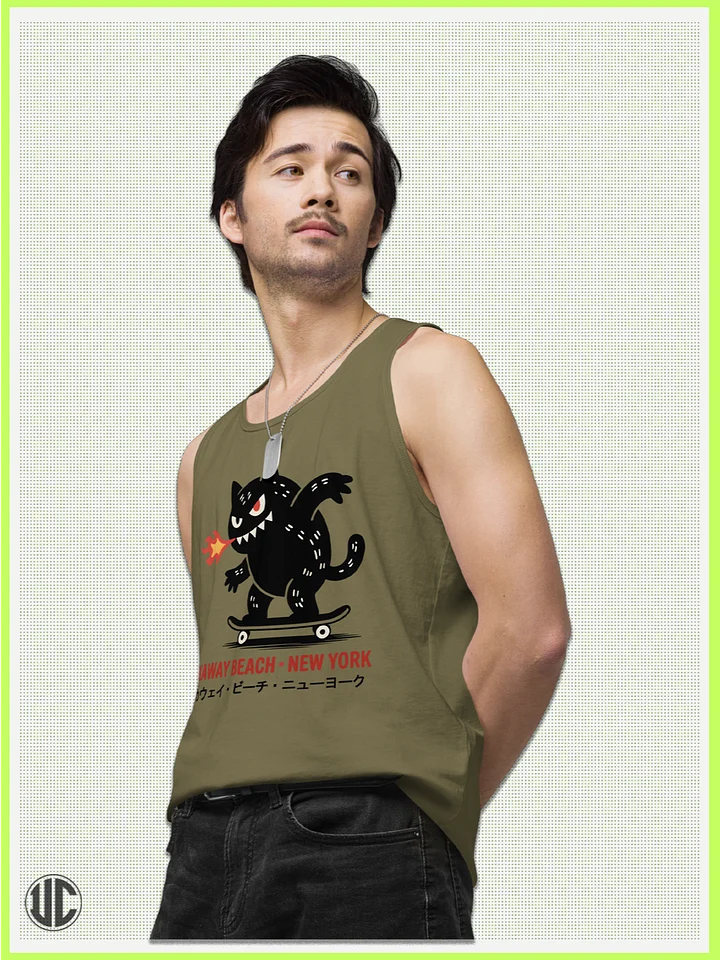 Rockaway Beach NY Skater – Men’s Tank Top product image (2)