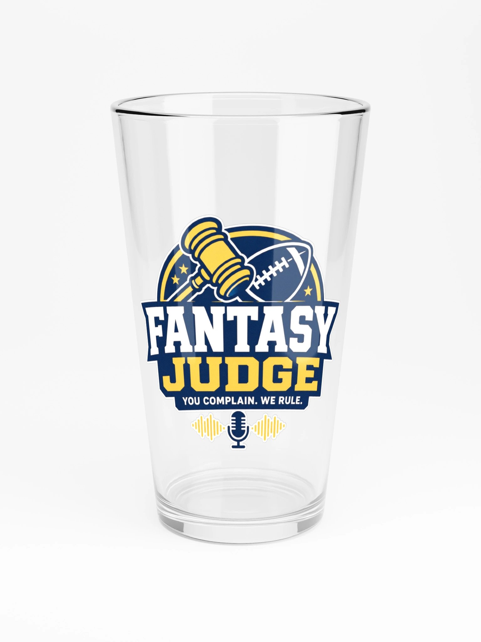 Fantasy Judge Pint Glass product image (3)