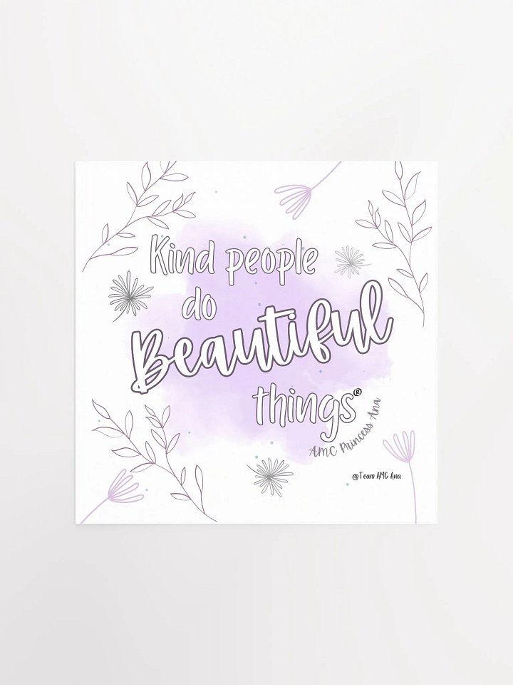 KPDBT - White/Lavender Poster product image (3)