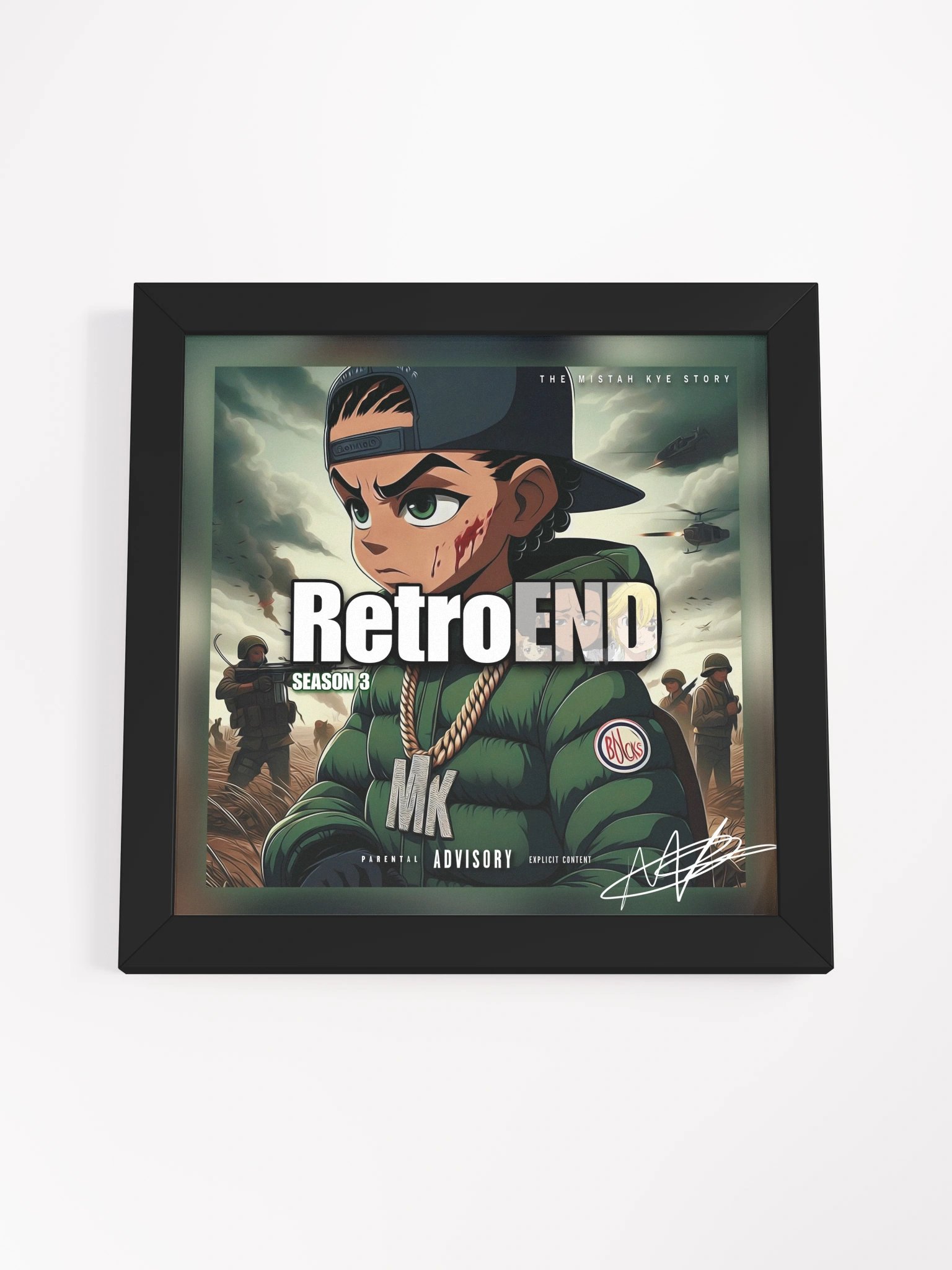 *Signed* RetroEnd (Season 3) - Framed Artwork product image (4)